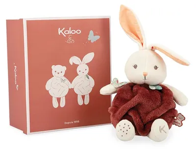 Produktbild von Kaloo Zimtkaninchen-liebesblasenspielzeug 23 Cm Rot Rot One Size