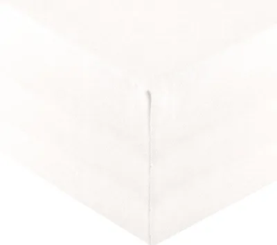 Produktbild von Royal XL Laken 200x220-220x240 schneeweiß 97% Baumwolle 3% Elasthan 210g/m²