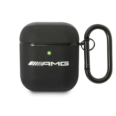 Zdjęcie produktu dla Etui AMG Leather do AirPods czarny