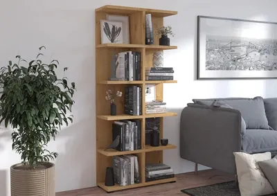 Produktbild von MISHA 3 Standregal – Eiche Artisan