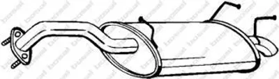Produktbild von Bosal Endschalldämpfer  145-183