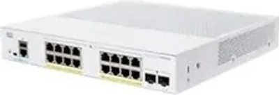 Produktbild von Cisco CBS350, Managed, L3, Gigabit Ethernet (10/100/1000), Power over Ethernet (PoE), Rack-Einbau, Desktop