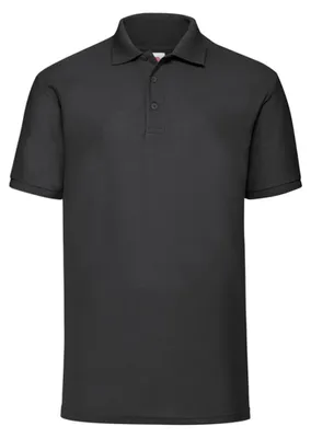 Obrázok produktu pre Fruit of the Loom – Pánske polo tričko „65/35“ LT2001 (S) (čierne)
