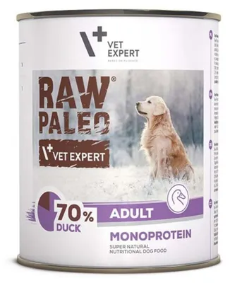 Image de RAW PAO Adult Monoprotein Canard - nourriture humide pour chiens - 800 g