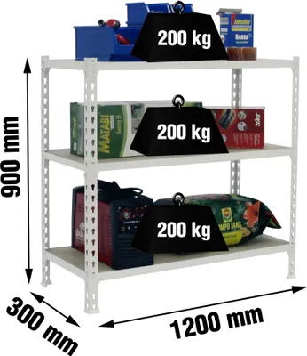 Produktbild von MADERCLICK MEGAPLUS 3/300 900 Metallband BRANCA/MADEIRA