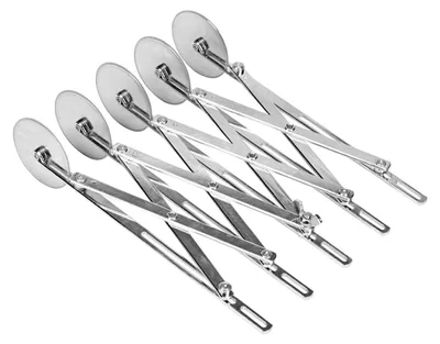 Produktbild von Teigschneider, einfach - 5 Rädchen, rund