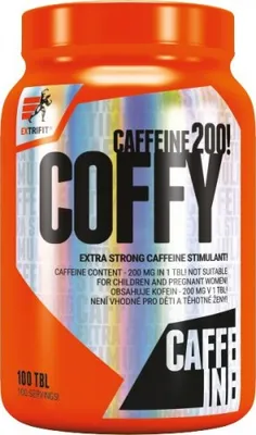 Obrázek produktu pro Coffy 200 mg Stimulant, 100 tbl