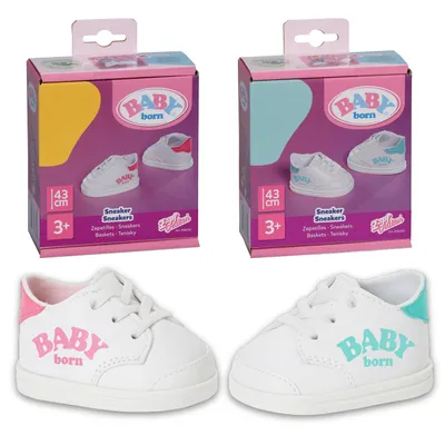 Produktbild von BABY born Sneaker in pink ODER türkis für 43cm Puppen - NUR EIN PAAR IM LIEFERUMFANG