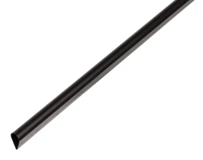 Image de Alberts 484873 Profilé de serrage, plastique, noir, 1000 x 15 x 0,9 mm