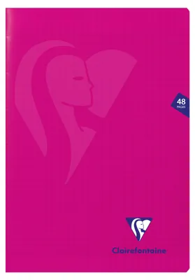 Produktbild von Clairefontaine 10x Heft A4 Mimesys, 24 Bl 90g, FR Lin. Rosa 316101C