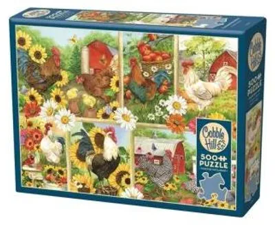 Obrázek produktu pro COBBLE HILL PUZZLES - Puzzle "Kikeriki", 500 dílků