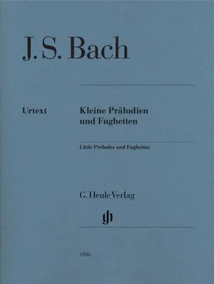 Produktbild von Kleine Präludien und Fughetten, Urtext