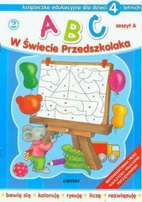Immagine prodotto di Edukacyjna książeczka dla przedszkolaka ABC Liwona A/4