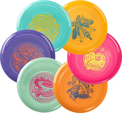 Produktbild von Wham-O Frisbee Go 6er Pack Flugscheibe ab 5 Jahren, 22.86 cm - 70g
