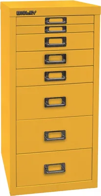 Produktbild von Bisley MultiDrawer Schubladenschrank - Farbe: Zinkgelb