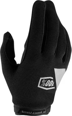 Productafbeelding van 100% Ridecamp damesfietshandschoenen. Kleur: zwart, maat: M
