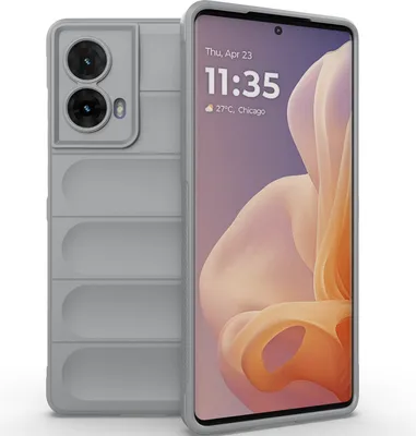 Image de Etui pour Motorola Moto G85 Soft TPU Silicone Shockproof Protective Case Grey