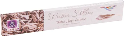 Produktbild von Berk Weisser Salbei - White Sage - Räucherstäbchen aus Indien - Holy Smokes - 10g