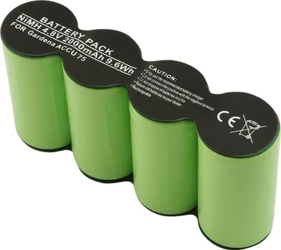 Immagine prodotto di Avizar, batteria Gardena Accu 75 NiMH 4,8 V 2000 mAh, verde