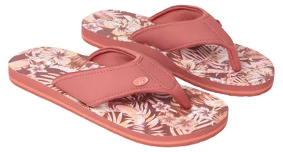 Immagine prodotto di Animal - Infradito da donna, stampa a foglie, materiale riciclato MW1144 (38 EU) (Marrone chiaro)