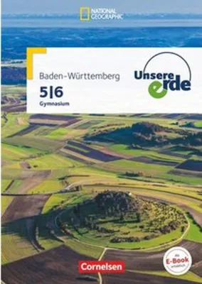 Obrázek produktu pro Unsere Erde Band 1: 5./6. Schuljahr - Gymnasium Baden-Württemberg - Schülerbuch