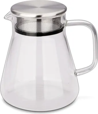 Produktbild von Teekanne aus Borosilikatglas mit Filter im Deckel 800 ml