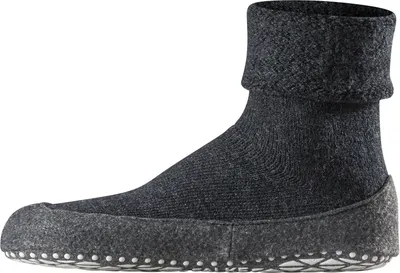 Obrázok produktu pre FALKE Uni papuče - Cosyshoe SO CP, papuče, protišmykové, jednofarebné tmavosivé 37-38