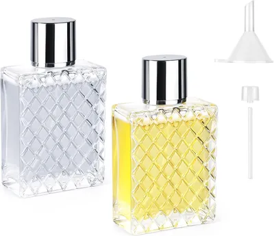 Obrázok produktu pre Parfumový atomizér 50 ml, 2 kusy, strieborný, na cesty