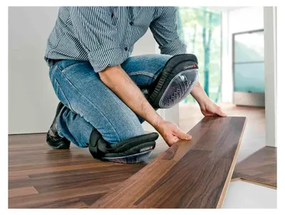 Produktbild von Knieschoner aus Gel für Fliesenlegen, Parkettarbeiten oder Gartenpflege von PARKSIDE - Schutz und Komfort für die Knie.
