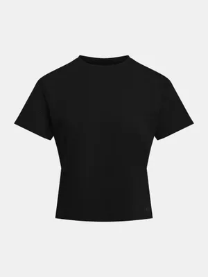 Produktbild von Damen-T-Shirt Under Armour UA Halo Vent SS-BLK 6004017-001__SM