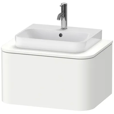Produktbild von Konsolenunterschrank HAPPY D.2 PLUS 354x650x480mm weiß seidenmatt weiß seidenmatt