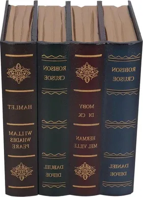 Produktbild von Antiker Dekorationsbücherschrank - Großer Holzbibliothekswand
