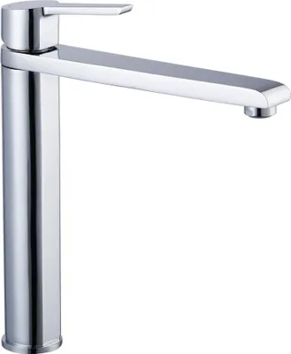 Produktbild von Schütte Küchenarmatur VITA Serie, Messing verchromt, 360° schwenkbar, 50x280x245mm (BxHxT), Auslaufhöhe: 215mm, für Durchlauferhitzer geeignet, nicht für Untertischgeräte