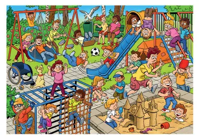 Obrázek produktu pro Goliáš Puzzle That's Life Junior 2 Playground 240 dílků