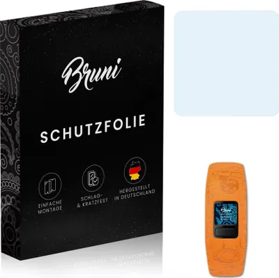 Produktbild von Bruni Basics-Clear 2x Schutzfolie kompatibel mit Garmin Vivofit jr. 2 Folie