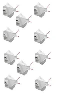 Zdjęcie produktu dla 3M 9332+, Filiżanka, FFP3, Biały, Monochromatyczny, 1 szt.