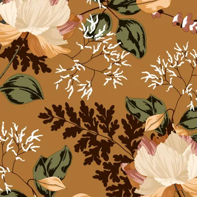 Produktbild von PAPER+DESIGN 206164 Lunchservietten Blüten/Blätter - 33 x 33 cm, 20 Stück