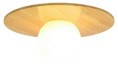 Productafbeelding van Design plafondlamp Siona hout