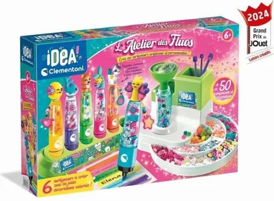 Zdjęcie produktu dla Clementoni Atelier do Tworzenia Zakreślaczy Fluorescencyjnych - Zestaw Kreatywny