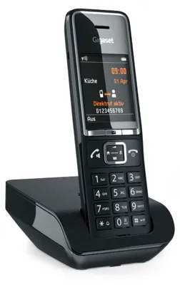 Produktbild von Gigaset Comfort 550 schwarz/chrom