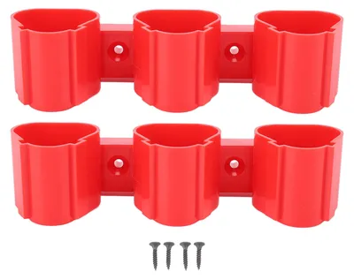 Obrázok produktu pre Držiak batérií pre Milwaukee M12 Úložný priestor na náradie so štrbinami, 12 V stojany na montáž na stenu
