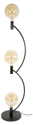 Image de Lampadaire FURNLUX Arcus Bronze 35 cm / Couleur principale : marron / Dimensions : 35 x 160 x 30 cm