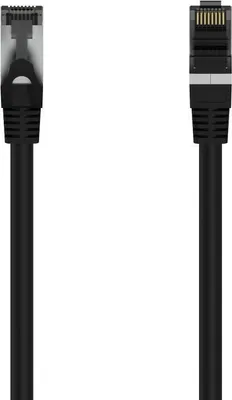 Produktbild von Hama 00300000, 1,5 m, Cat8, S/FTP (S-STP), RJ-45, RJ-45, Schwarz