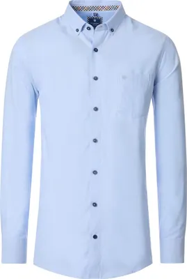 Produktbild von Redmond - Comfort Fit - Herren Langarm Hemd (251055111), Größe:6XL, Farbe:Blau(10)