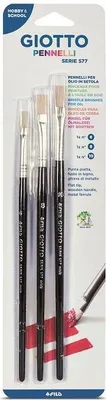 Produktbild von Giotto 8000825026201, Bürstenset, Flachpinsel