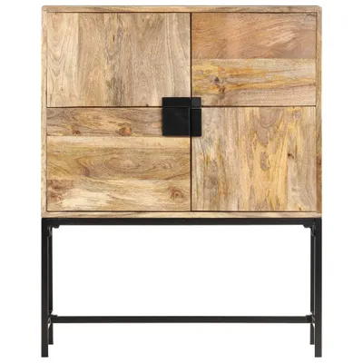 Produktbild von vidaXL Highboard 80x30x100 cm Massivholz Mango
