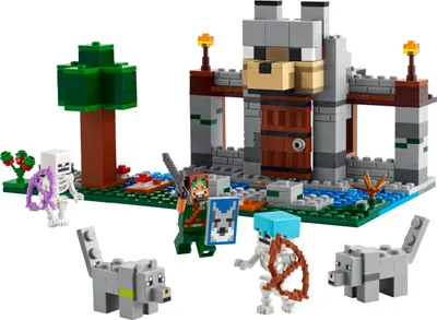 Image de LEGO® Minecraft™ 21261 La forteresse du loup