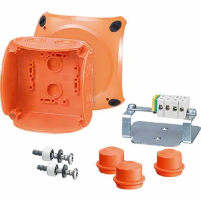 Immagine prodotto di Scatola di giunzione per cavi HENSEL FK IP65 o 1,5mm² Cu 104x104x70mm
