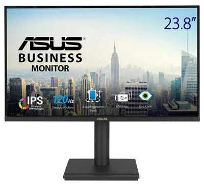 Produktbild von ASUS BE249QG, 60,5 cm (23.8"), 1920 x 1080 Pixel, Full HD, LCD, 5 ms, Schwarz