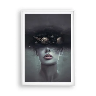 Produktbild von Gerahmtes Poster - Weißer Rahmen - Quinoa Frau Gesicht - 70x100 cm - Wand Bild - Wanddeko - Wandbilder - Kunstposter - Wandposter - Bilderrahmen - Bilder - Kunstdruck - P2WPA70x100-4796
